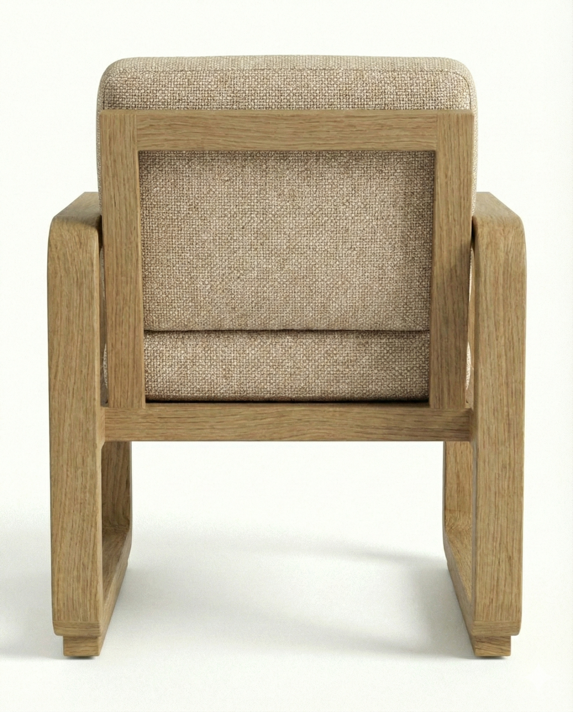 Vesper Dining Chair Back - Arbor Pebble